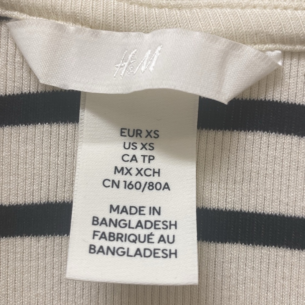 H&M Ribbed Rugby Shirt - Picture 5 of 6